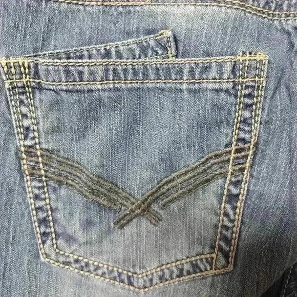 TK Axel Vintage Distressed Boot Jean 34x32 - Picture 6 of 6